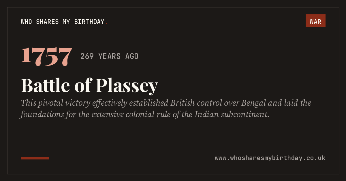 Battle of Plassey