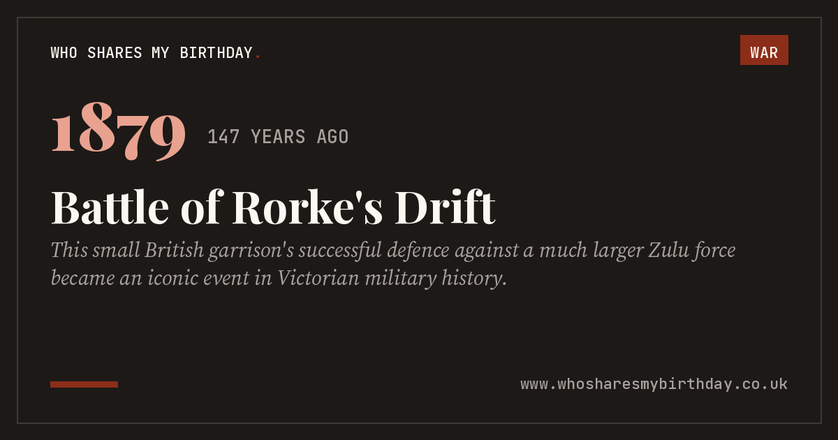 Battle of Rorke's Drift
