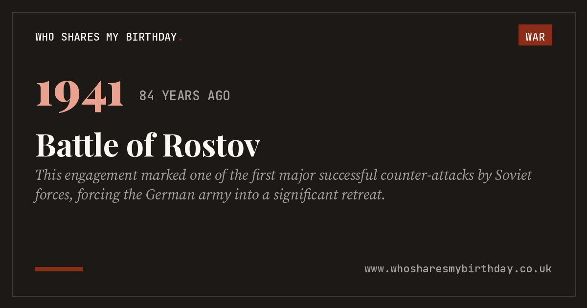 Battle of Rostov