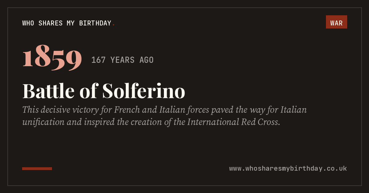 Battle of Solferino