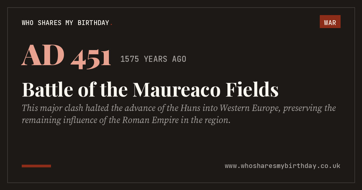 Battle of the Maureaco Fields