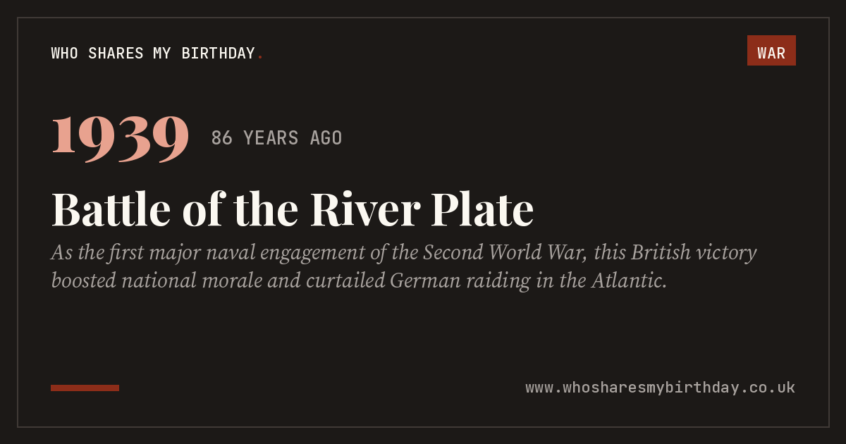 Battle of the River Plate