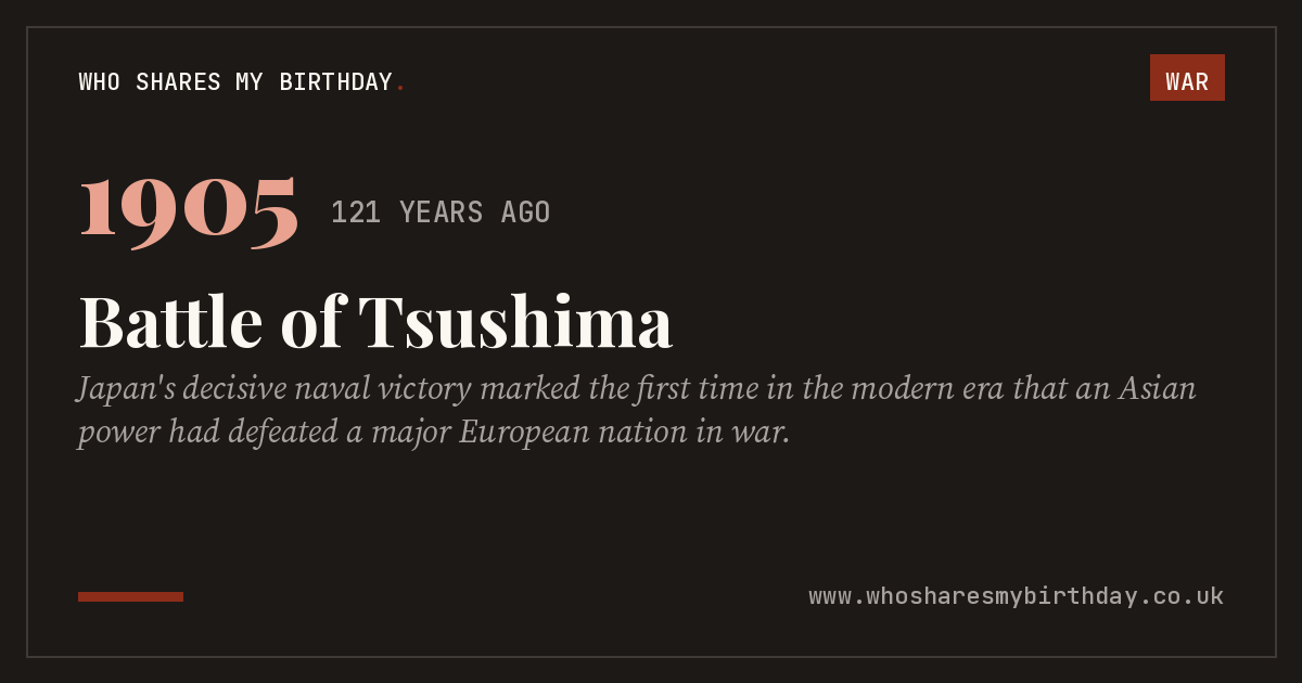 Battle of Tsushima