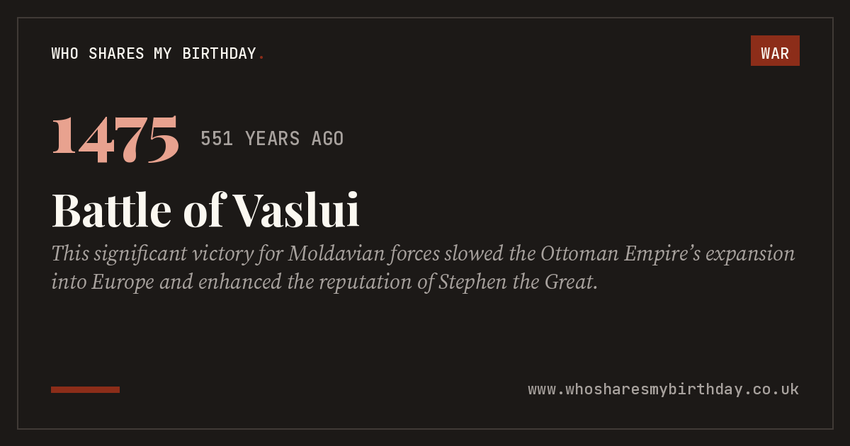 Battle of Vaslui