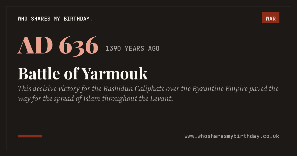 Battle of Yarmouk
