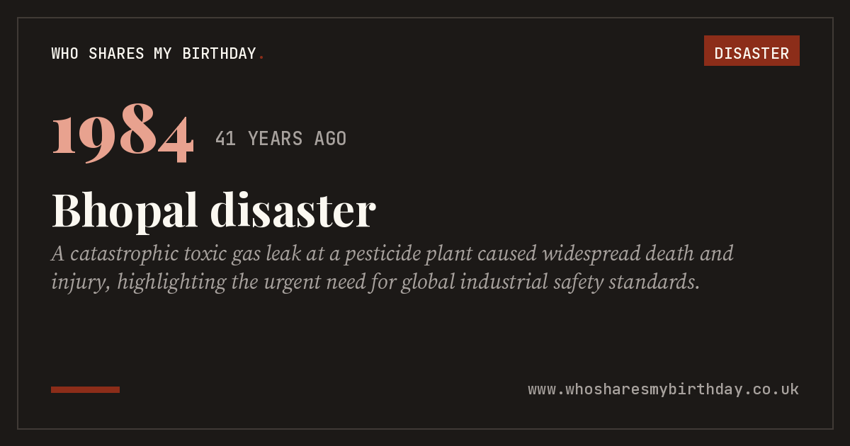 Bhopal disaster