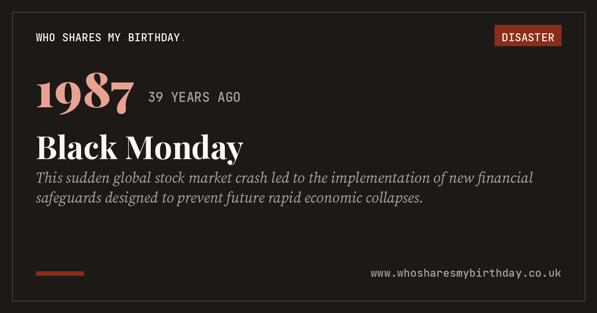Black Monday