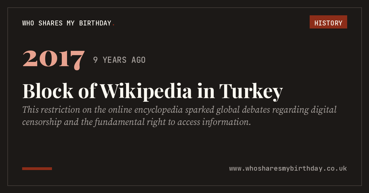 Block of Wikipedia in Turkey