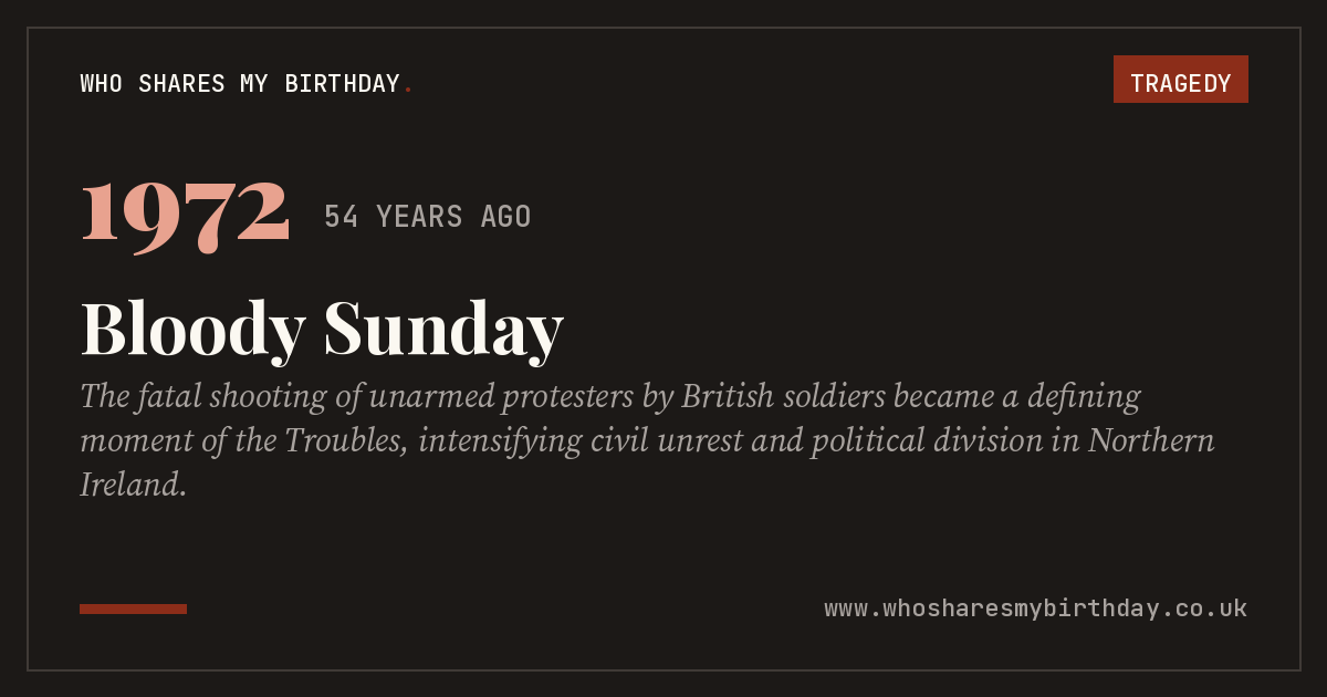 Bloody Sunday