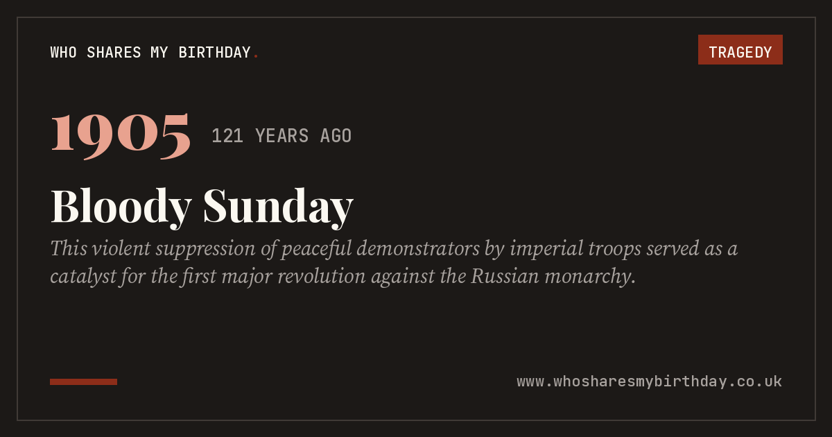 Bloody Sunday