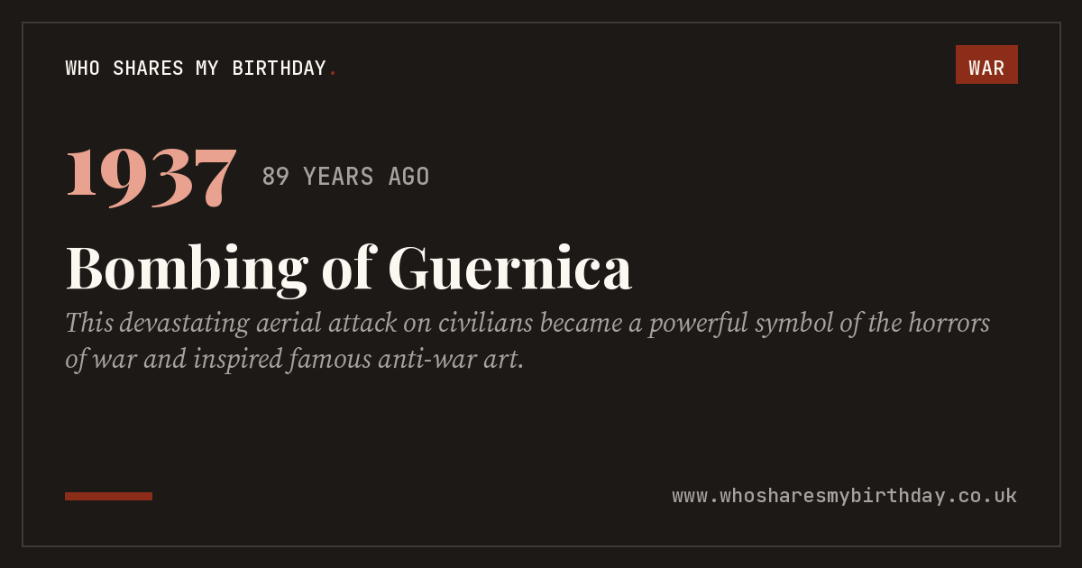 Bombing of Guernica