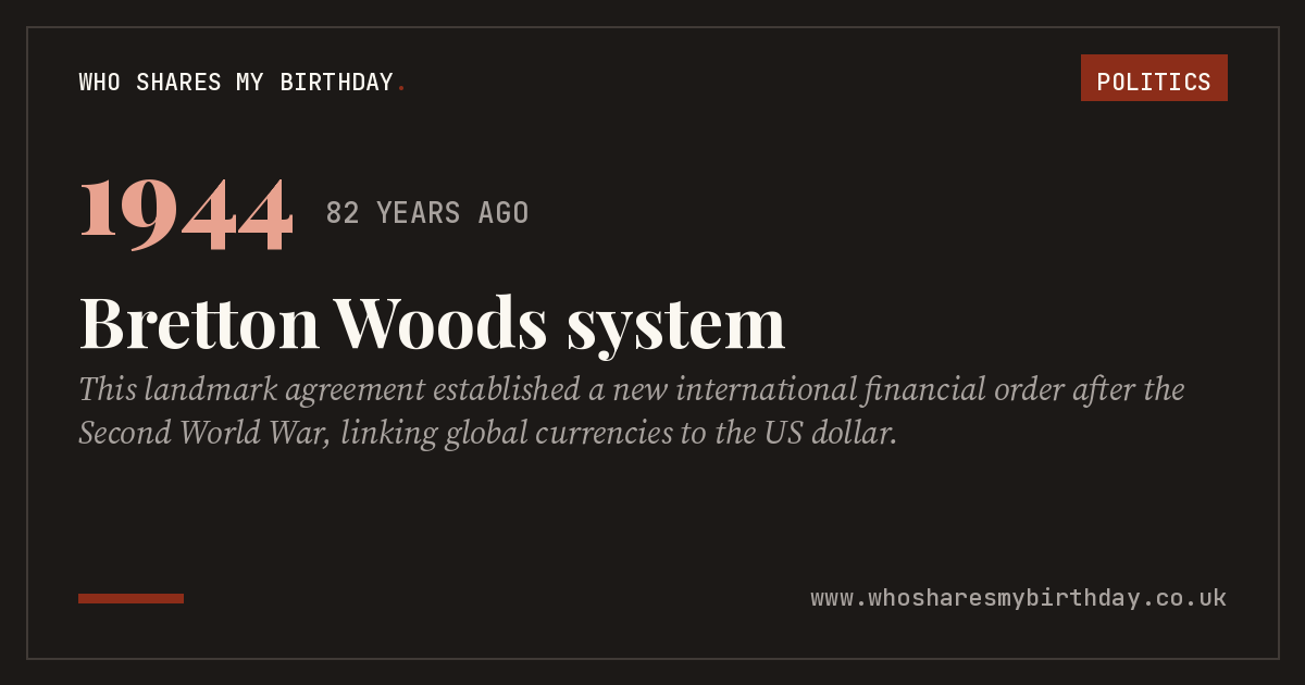 Bretton Woods system
