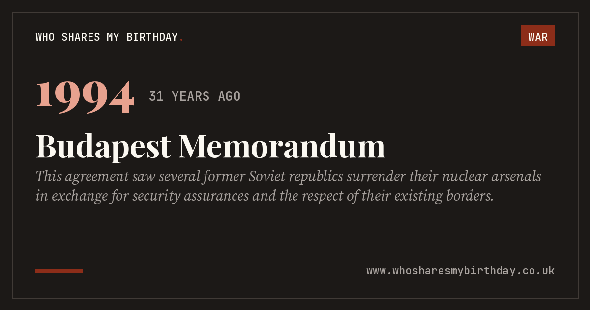 Budapest Memorandum