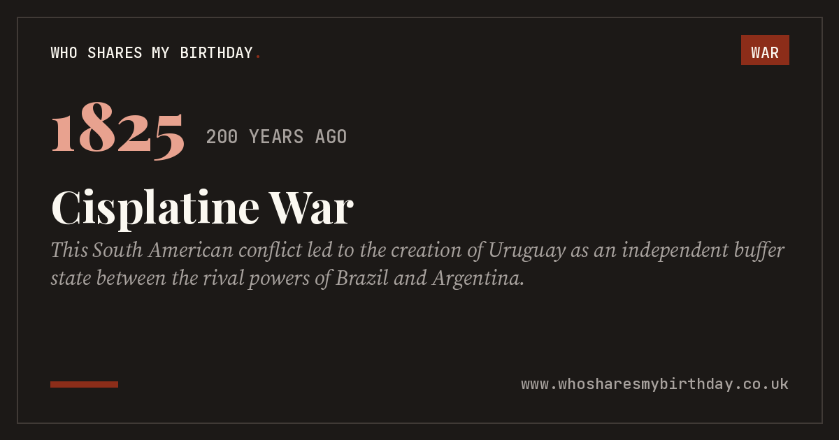 Cisplatine War