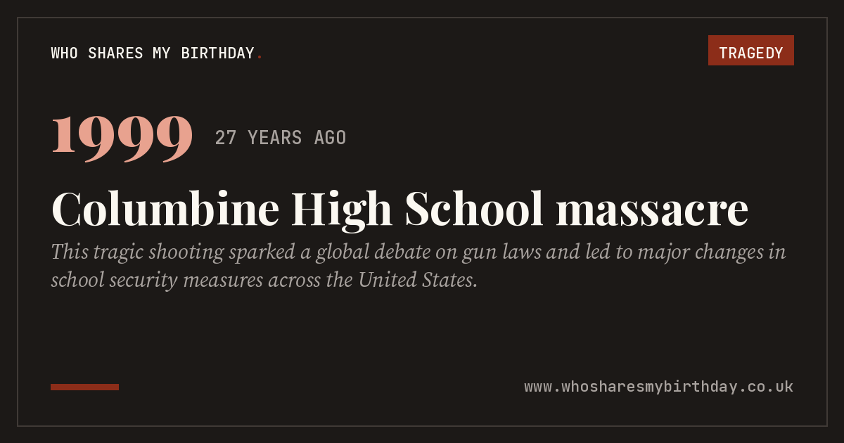 Columbine High School massacre
