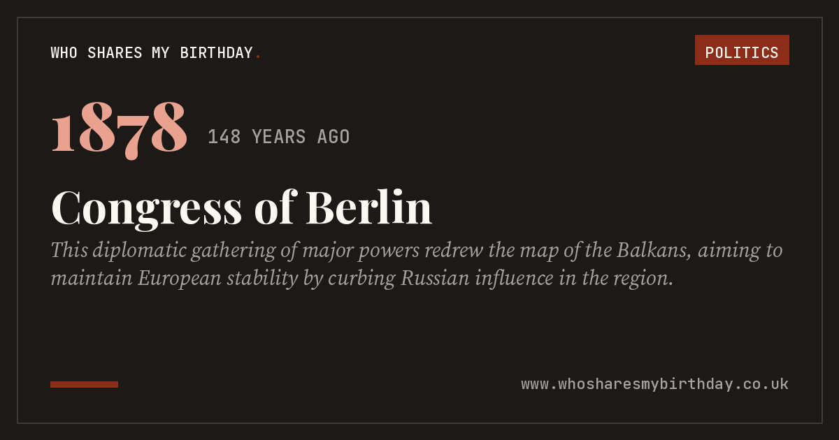 Congress of Berlin
