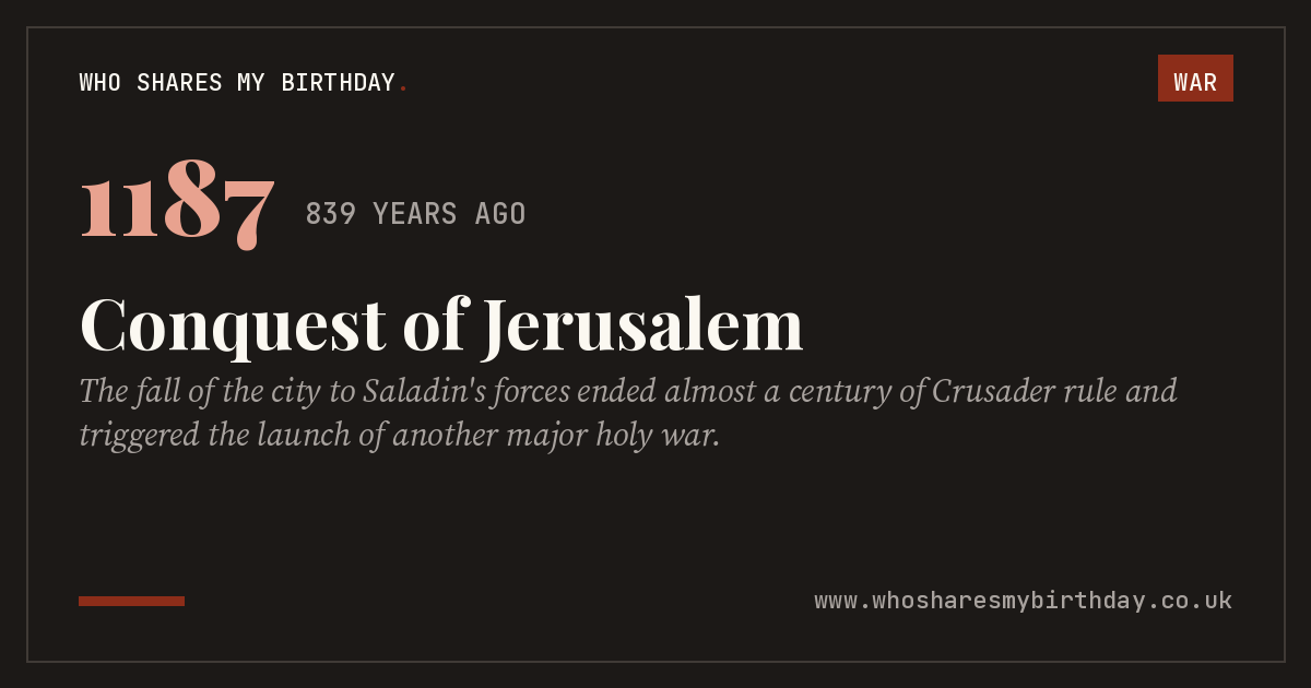 Conquest of Jerusalem
