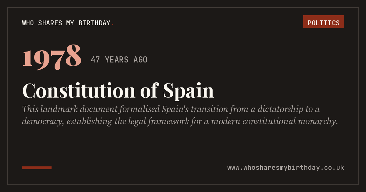 Constitution of Spain