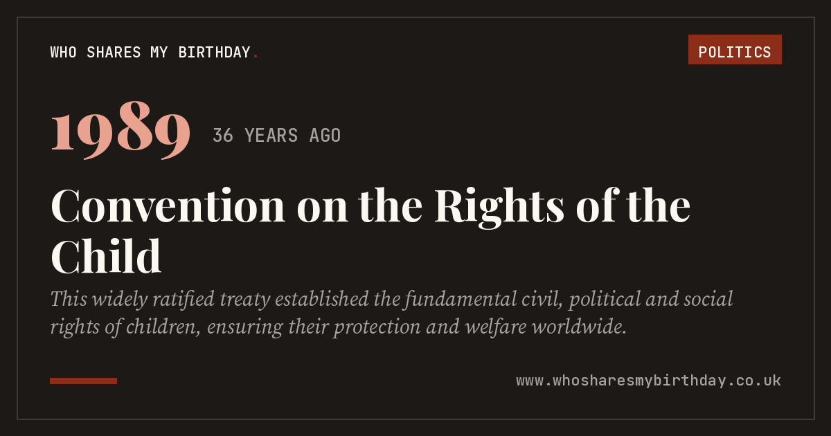 Convention on the Rights of the Child