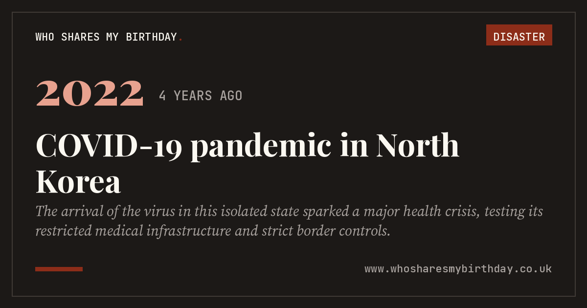 COVID-19 pandemic in North Korea