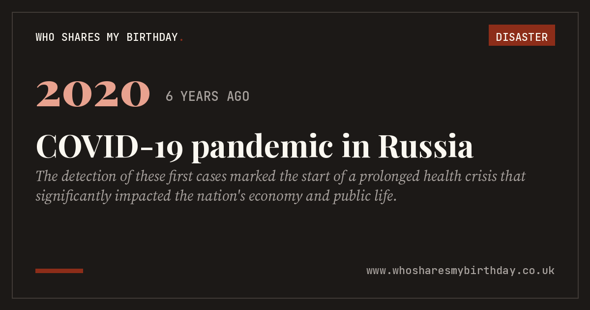 COVID-19 pandemic in Russia