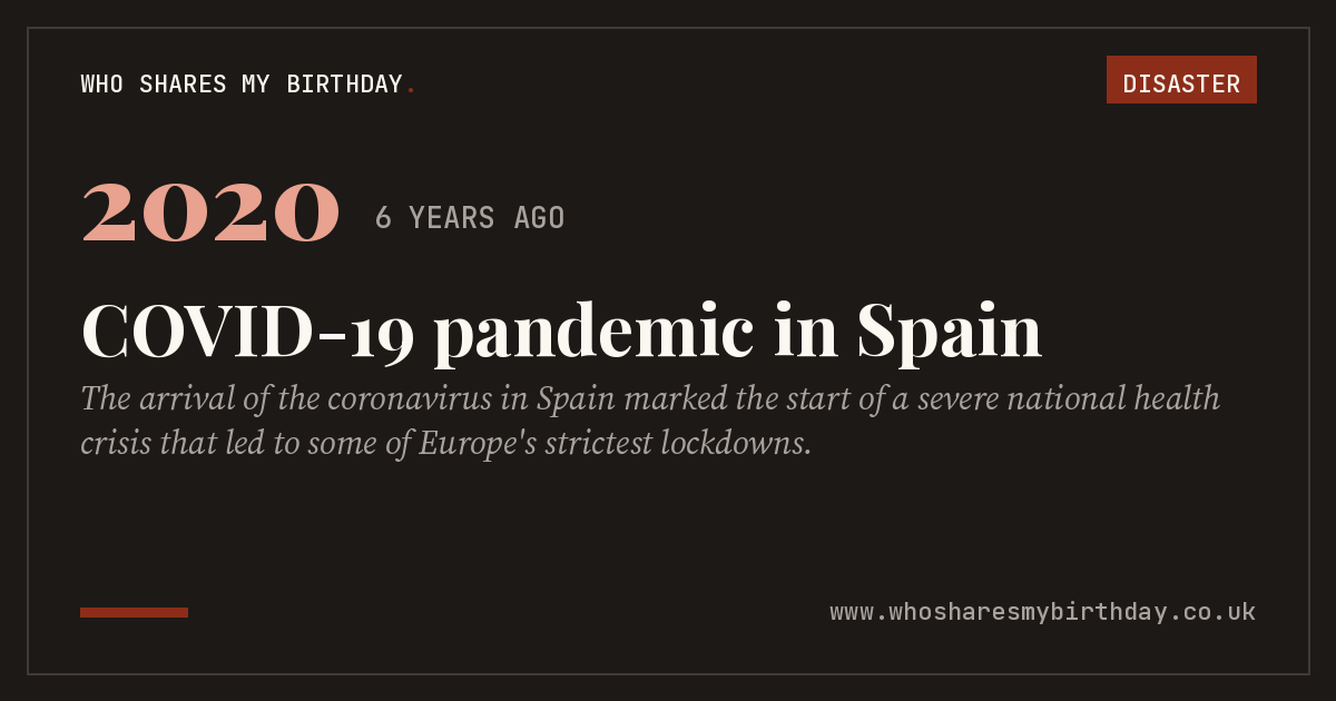 COVID-19 pandemic in Spain