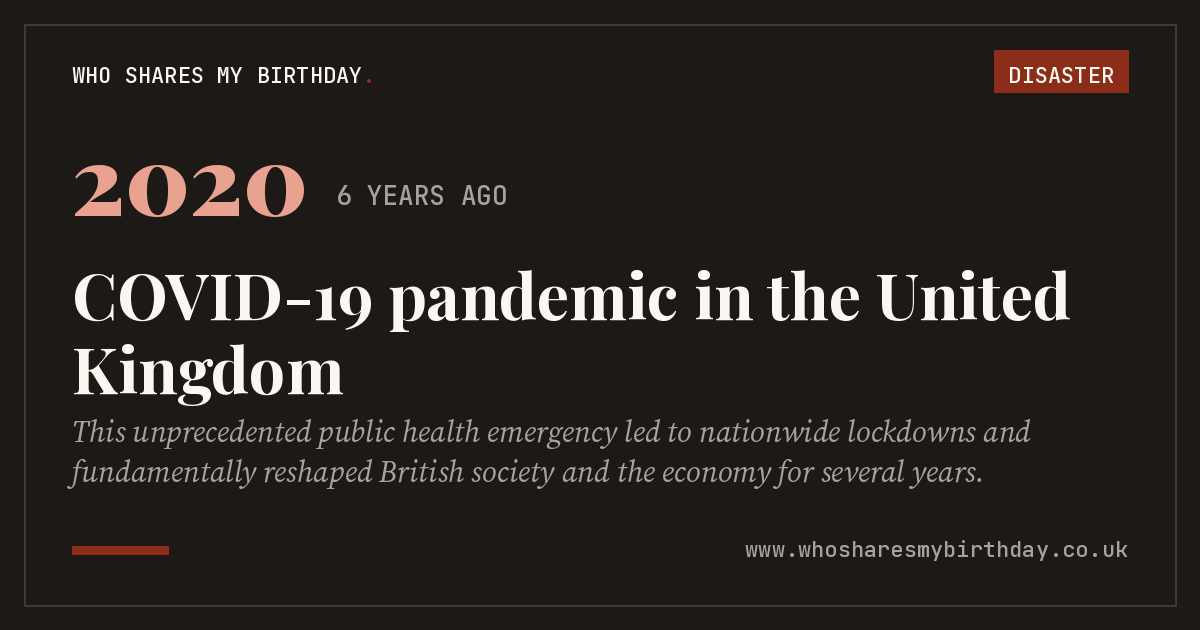 COVID-19 pandemic in the United Kingdom