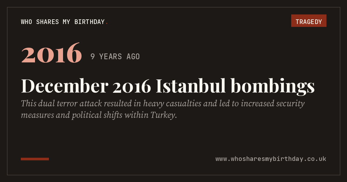 December 2016 Istanbul bombings