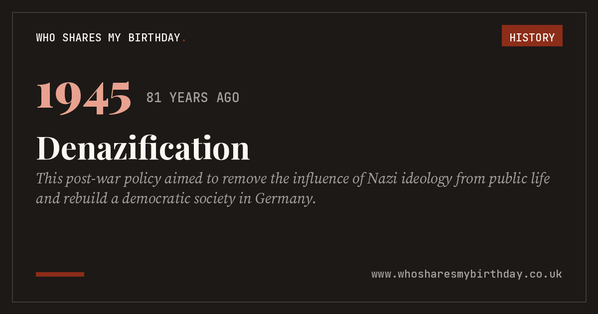 Denazification