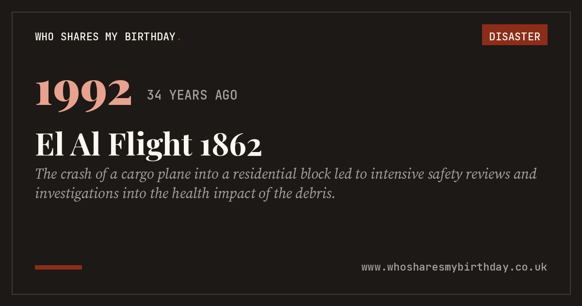 El Al Flight 1862