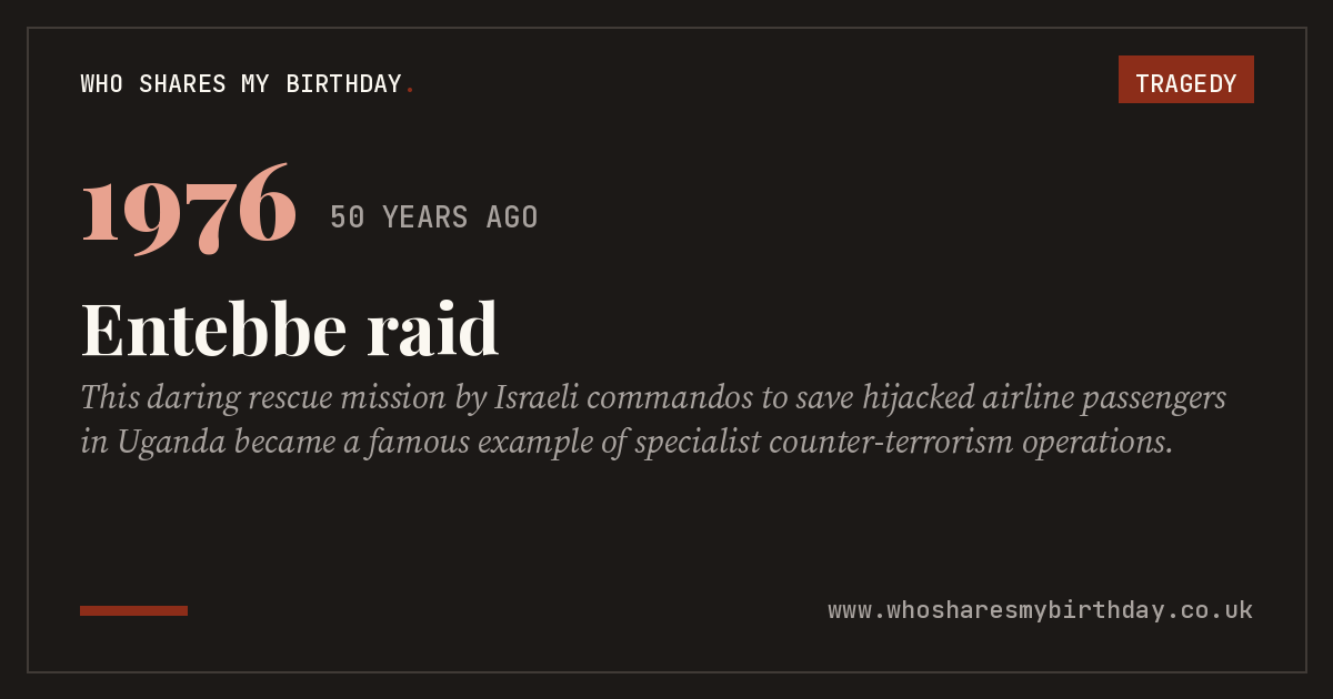 Entebbe raid