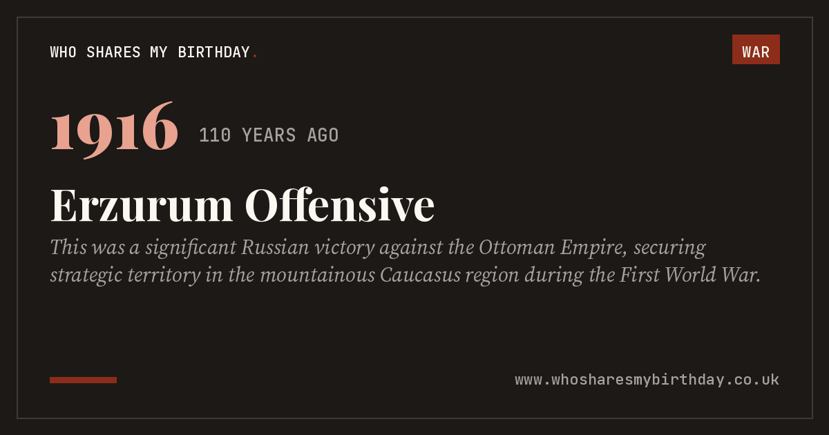 Erzurum Offensive