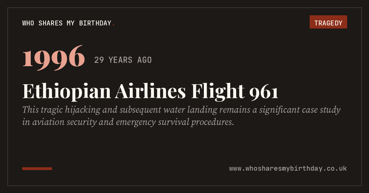 Ethiopian Airlines Flight 961