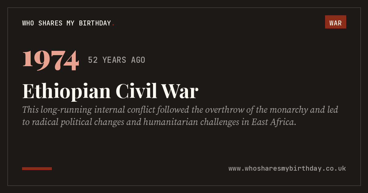 Ethiopian Civil War