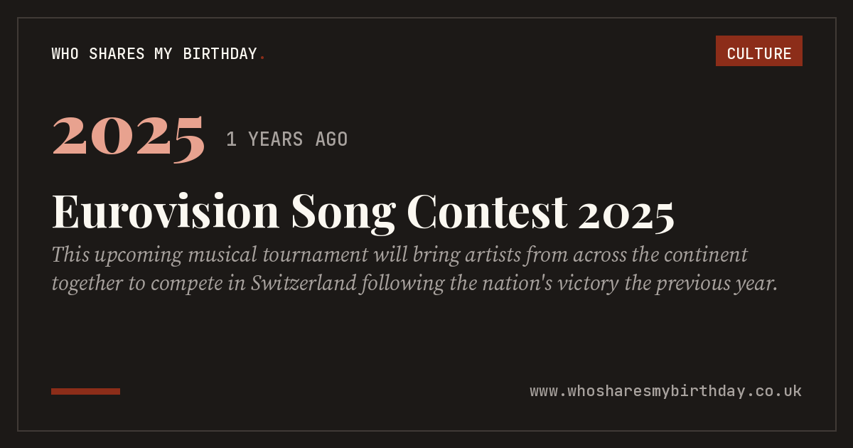 Eurovision Song Contest 2025