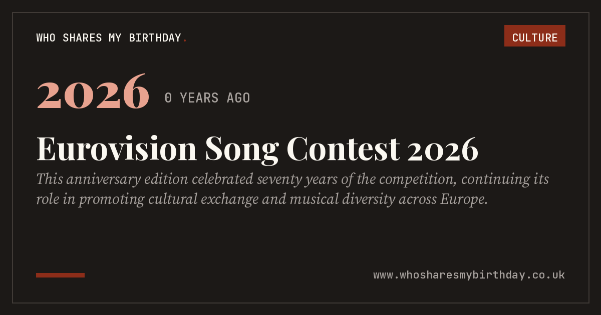 Eurovision Song Contest 2026