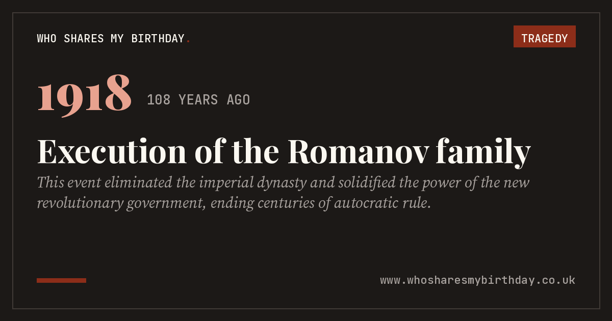 Execution of the Romanov family