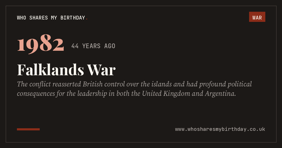 Falklands War