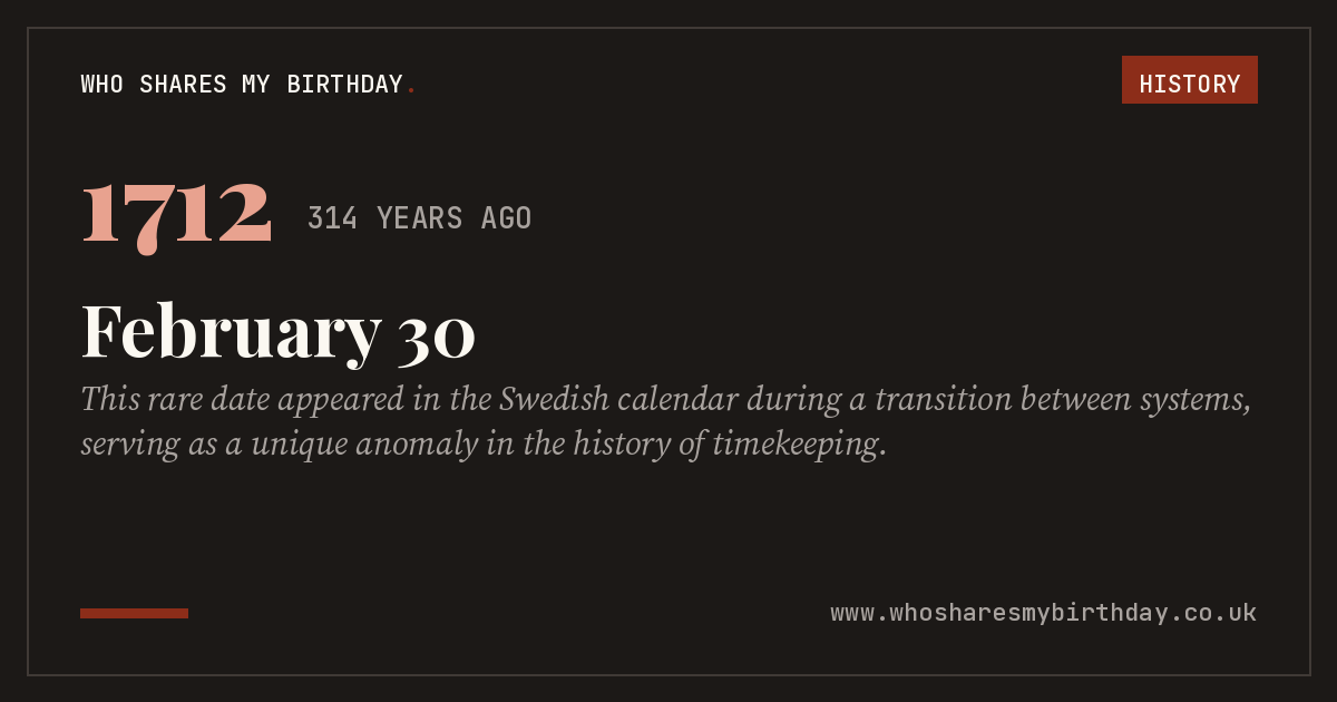 February 30