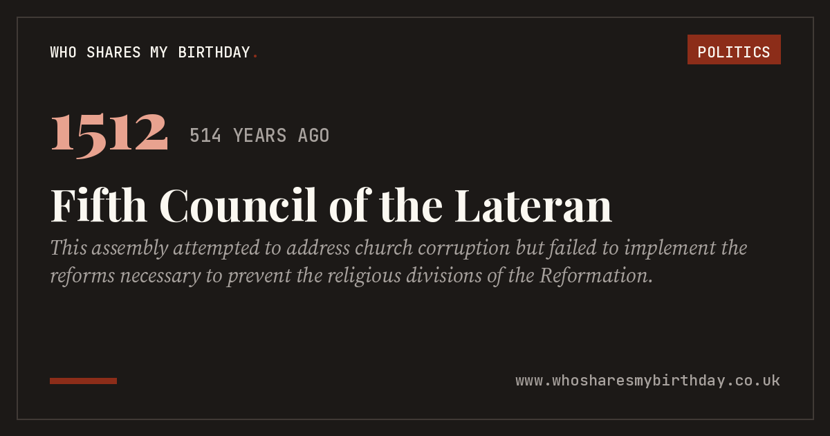 Fifth Council of the Lateran
