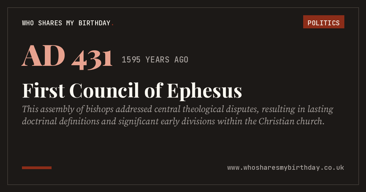 First Council of Ephesus
