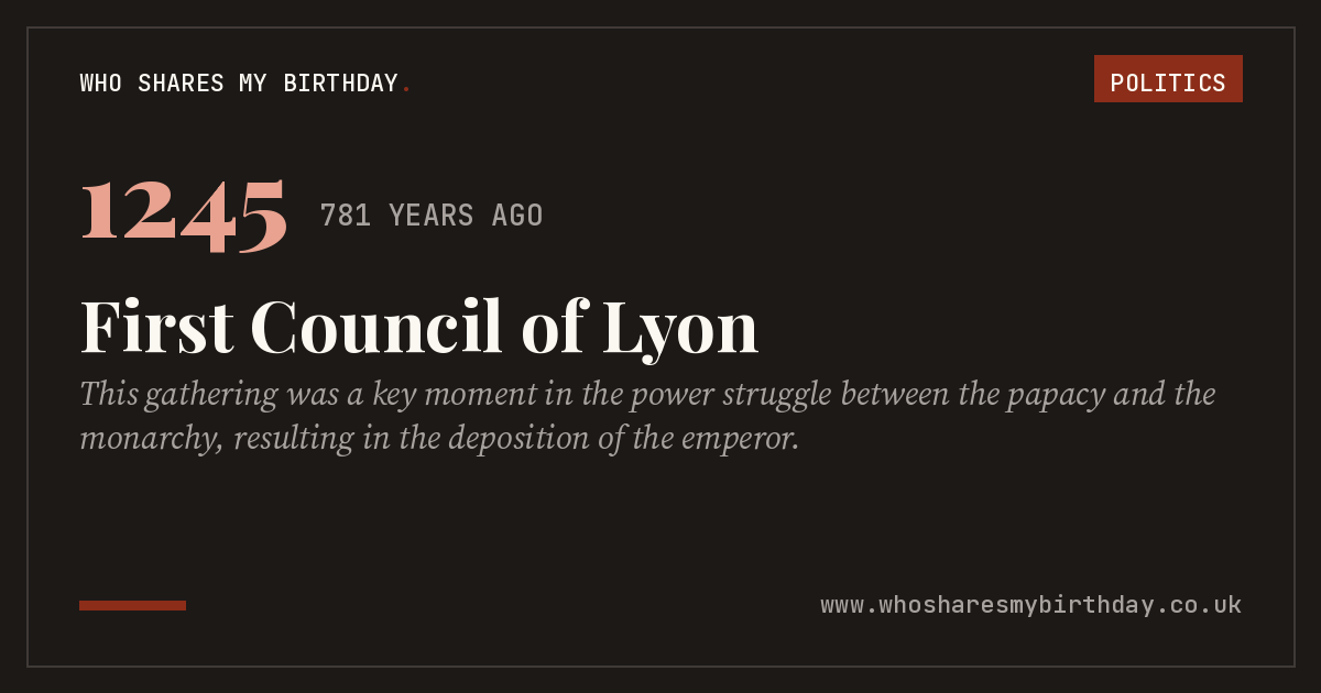 First Council of Lyon