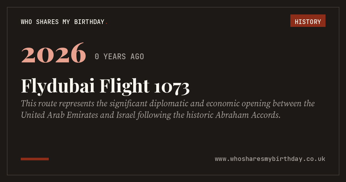 Flydubai Flight 1073