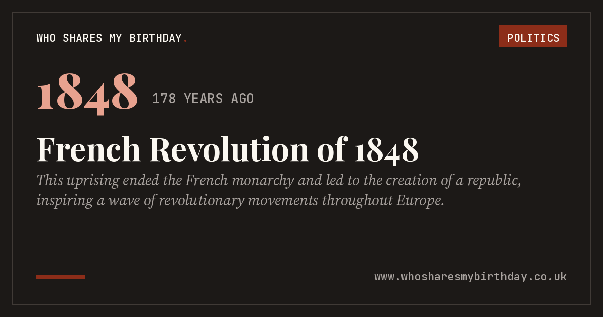 French Revolution of 1848