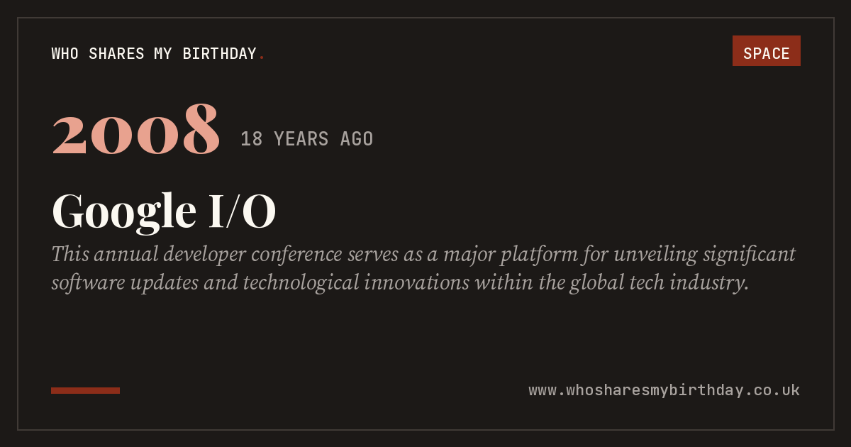 Google I/O