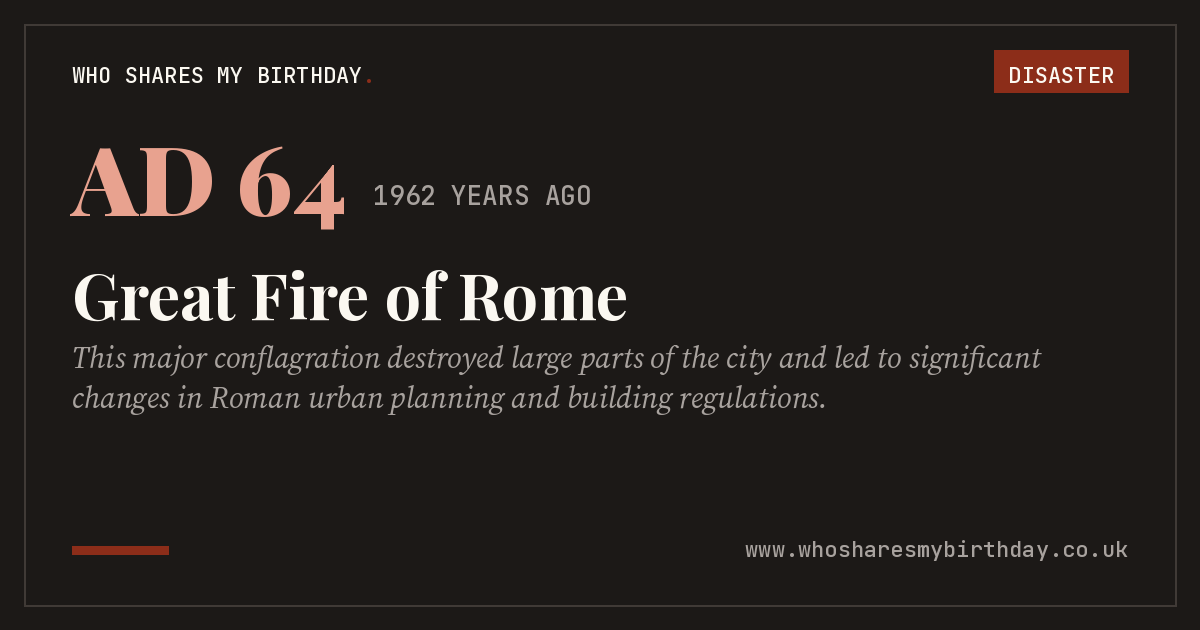 Great Fire of Rome