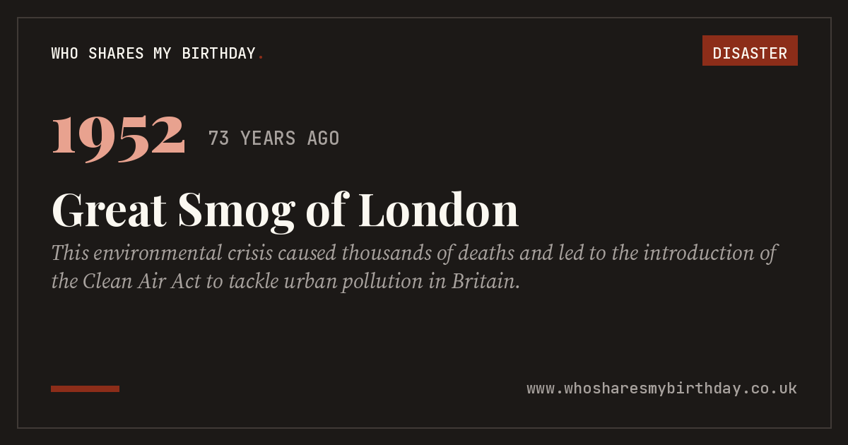Great Smog of London