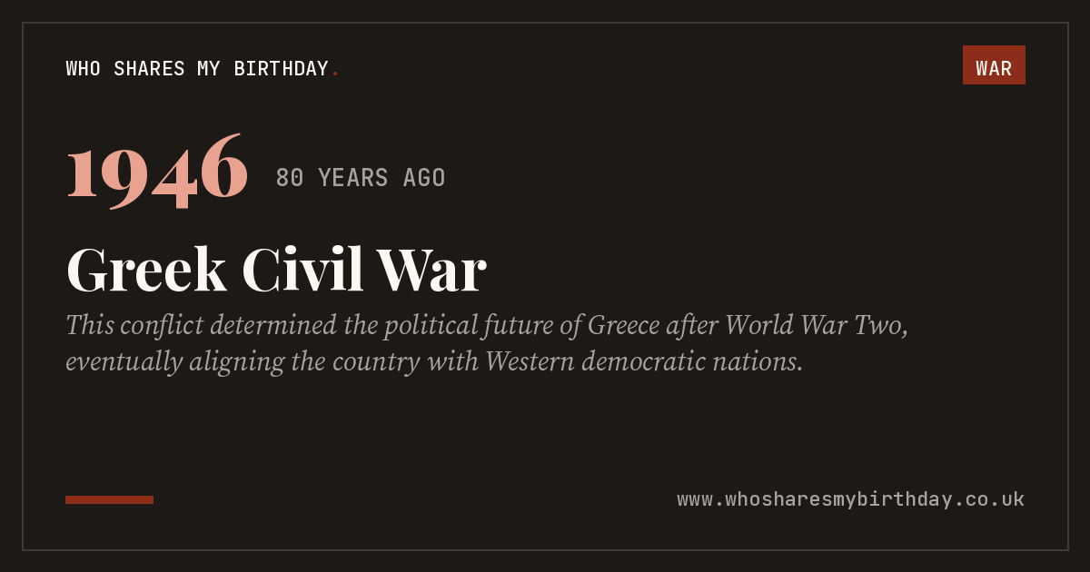 Greek Civil War