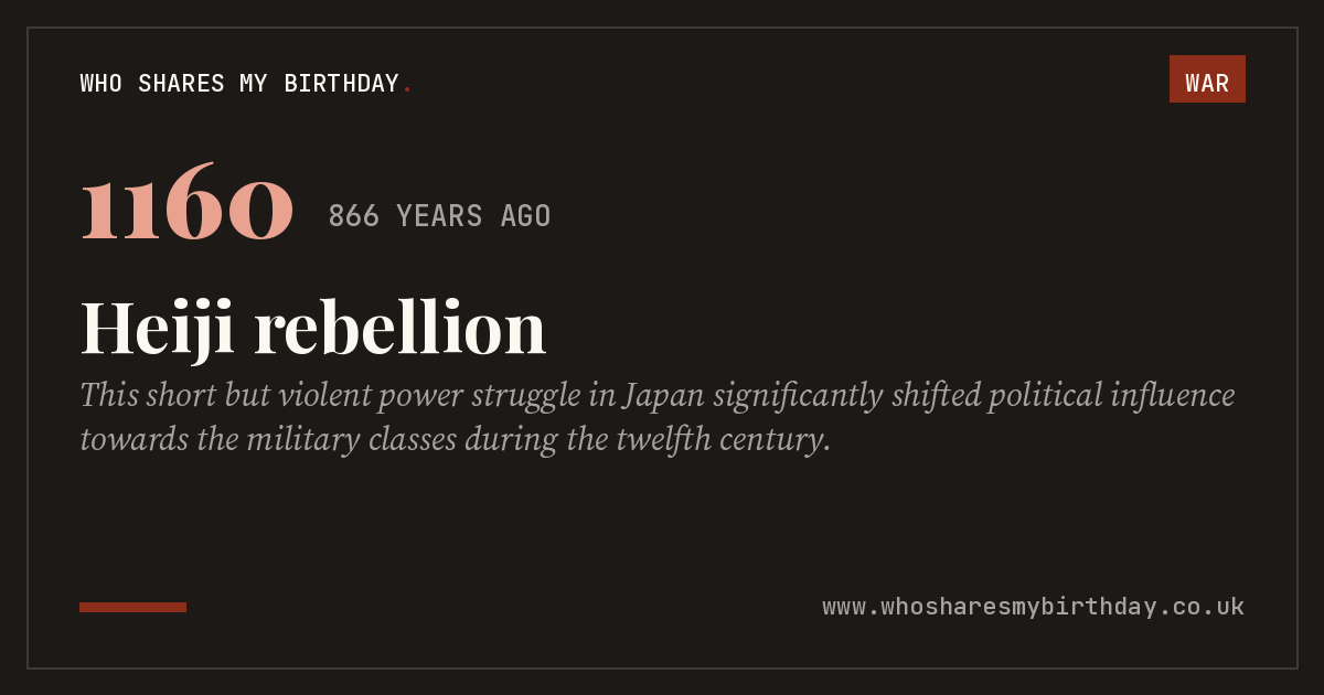 Heiji rebellion