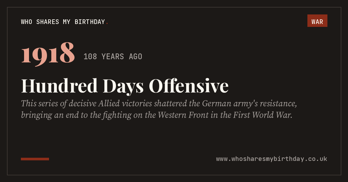 Hundred Days Offensive